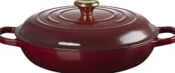 Gryder & Pander<Le Creuset Buffetgryde 30 cm Garnet