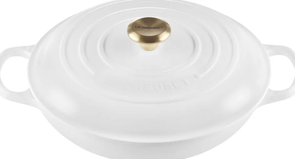 Gryder & Pander<Le Creuset Buffetgryde 30cm White