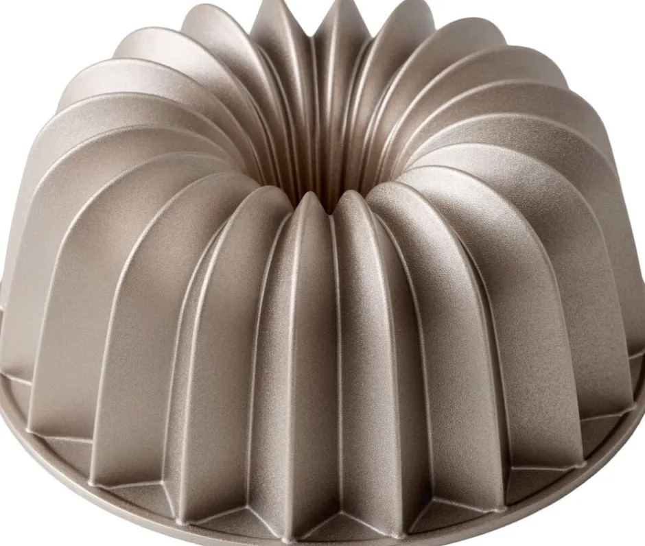 Bageartikler<Blomsterberg Bundt-kageform Slice 24 x 10 cm Rose gold