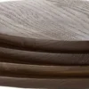 Køkkenartikler<Ferm Living Cairn Butter Boards - Set of 4 - Dark Brown