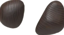 Knager & Knagerækker<Ferm Living Cairn Hooks - Set of 2 - Dark Brown