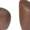Køkkenartikler<Ferm Living Cairn Salt and Pepper Shakers -Set of 2-Dark brown