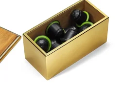Kaffe & Te<Sjöstrand Capsule Case Brass