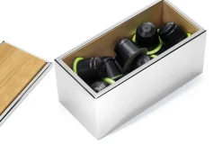 Kaffe & Te<Sjöstrand Capsule Case Steel