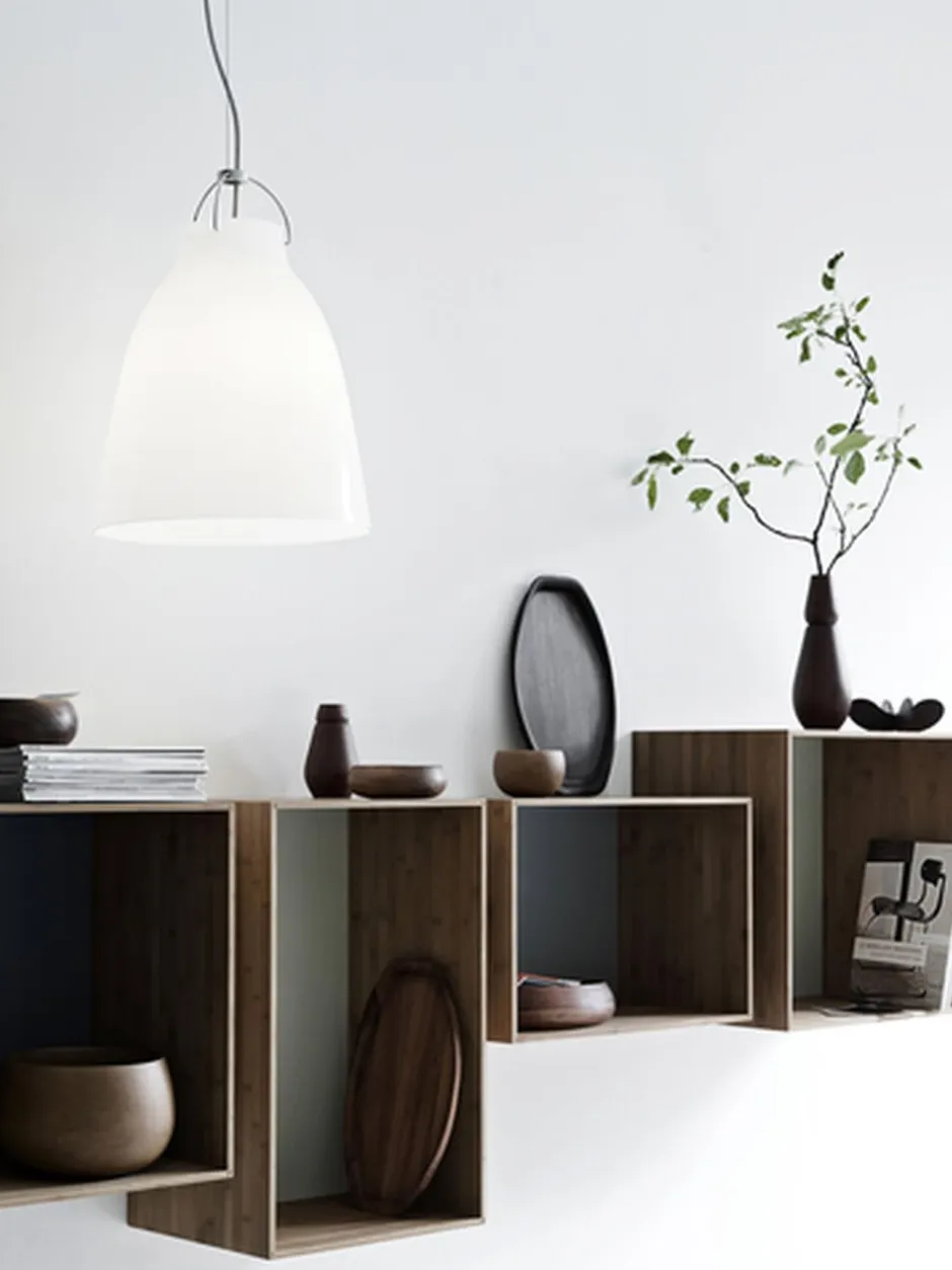 Pendler<Fritz Hansen Caravaggio P2 Opal, glass