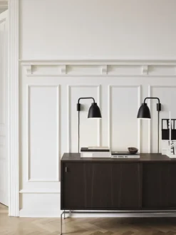Væglamper<Fritz Hansen Caravaggio™ READ Black, Black