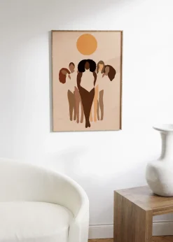 Plakater & Rammer<Poster & Frame Carelle N'guessan - W.O.M.E. N Flerfarvet