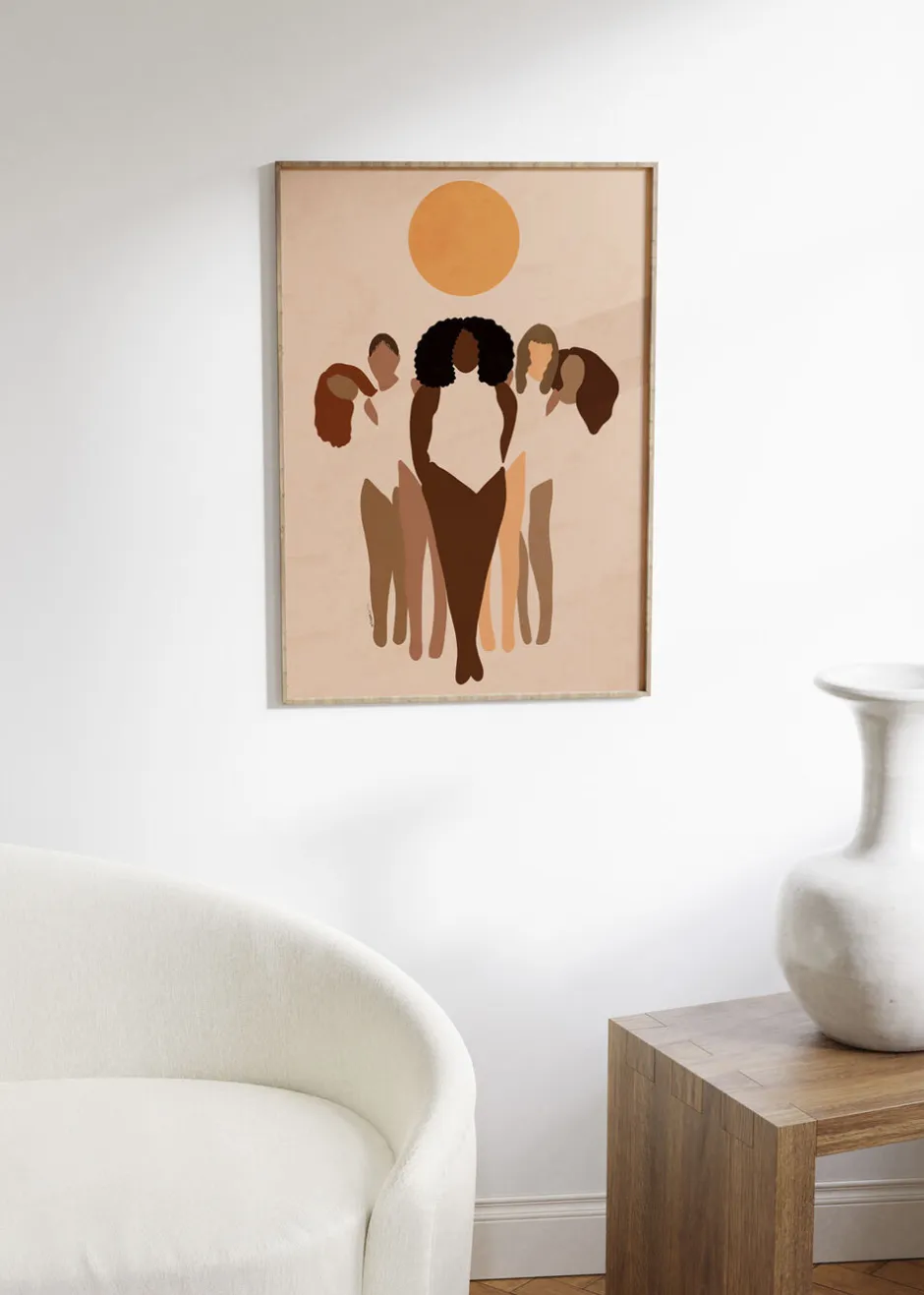 Plakater & Rammer<Poster & Frame Carelle N'guessan - W.O.M.E. N Flerfarvet