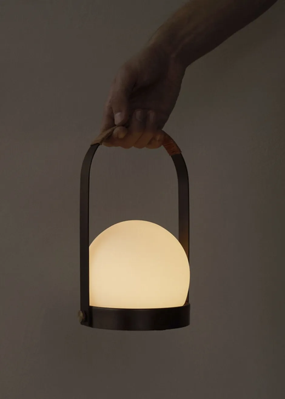 Trådløse Lamper<Audo Copenhagen Carrie Portable Table Lamp Bronzed brass