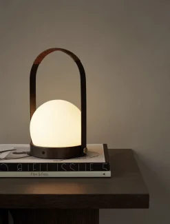 Trådløse Lamper<Audo Copenhagen Carrie Portable Table Lamp Bronzed brass
