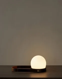 Trådløse Lamper<Audo Copenhagen Carrie Portable Table Lamp Bronzed brass