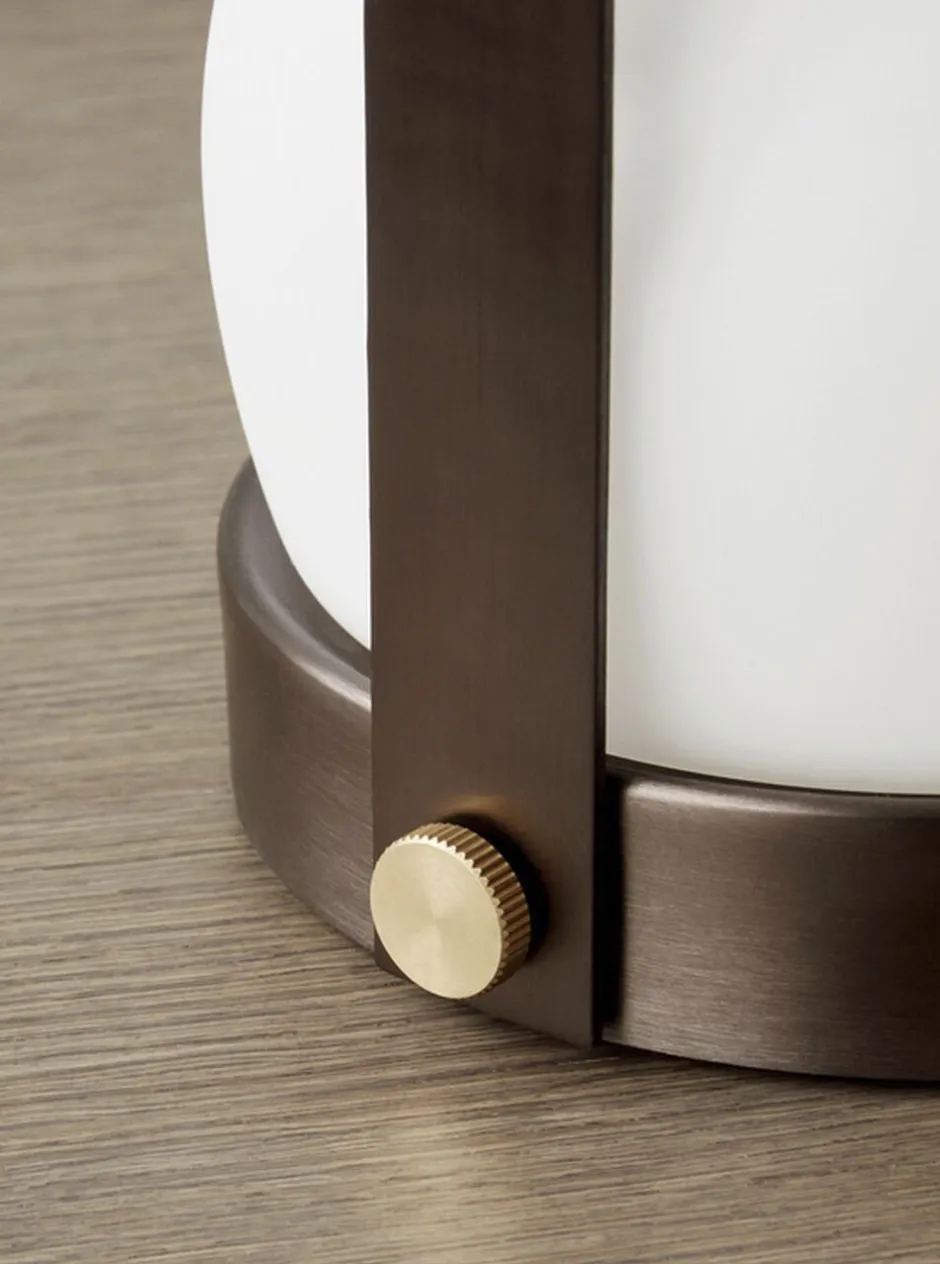 Trådløse Lamper<Audo Copenhagen Carrie Portable Table Lamp Bronzed brass