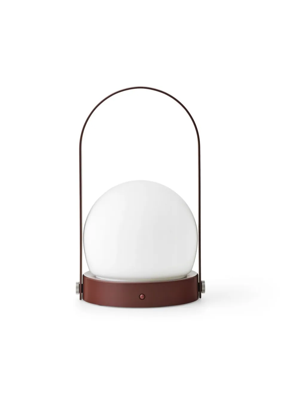 Trådløse Lamper<Audo Copenhagen Carrie Portable Table Lamp Burned red
