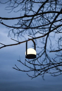 Trådløse Lamper<Audo Copenhagen Carrie Portable Table Lamp Black