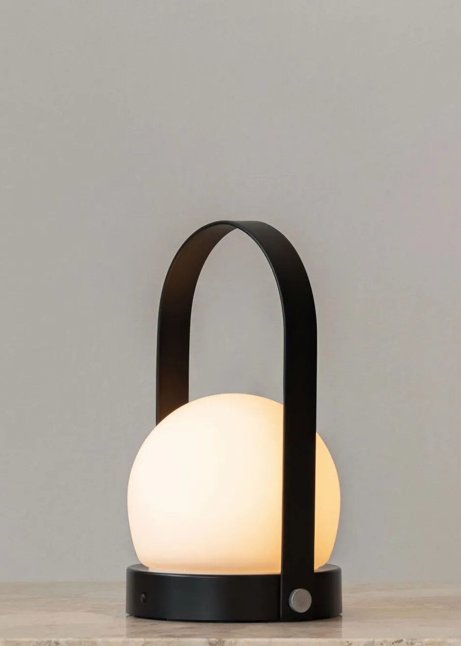 Trådløse Lamper<Audo Copenhagen Carrie Portable Table Lamp Black