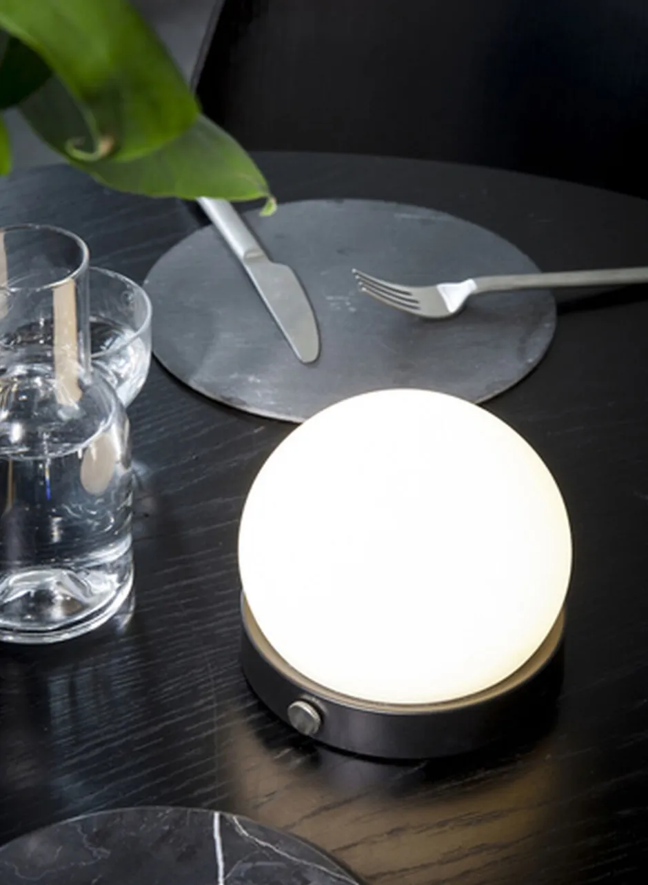 Trådløse Lamper<Audo Copenhagen Carrie Portable Table Lamp Black