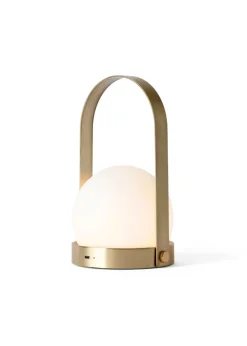 Trådløse Lamper<Audo Copenhagen Carrie Portable Table Lamp Brushed brass
