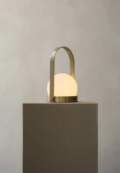Trådløse Lamper<Audo Copenhagen Carrie Portable Table Lamp Brushed brass