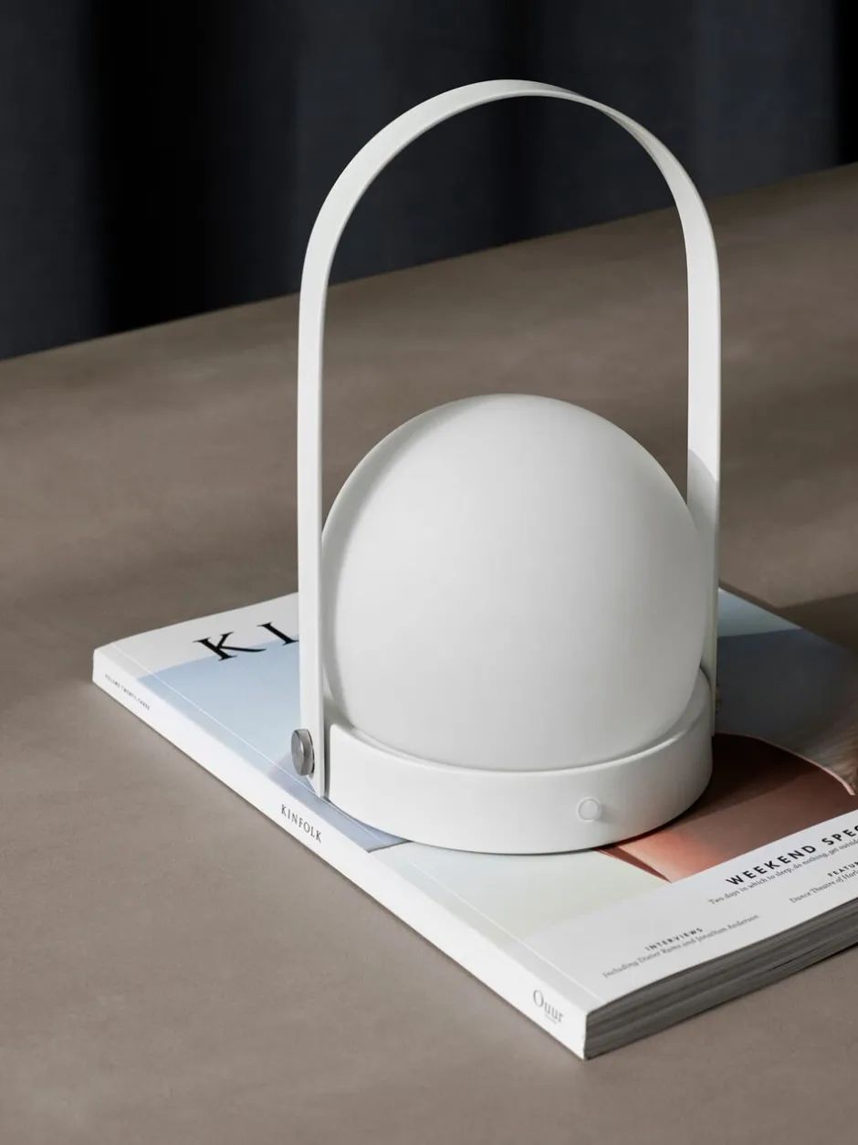Trådløse Lamper<Audo Copenhagen Carrie Portable Table Lamp White