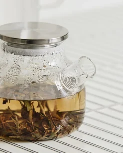 Kaffe & Te<Nordal CELOSIA teapot, glass - clear