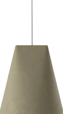 Pendler<Moebe Ceramic Pendant, Wide Olive