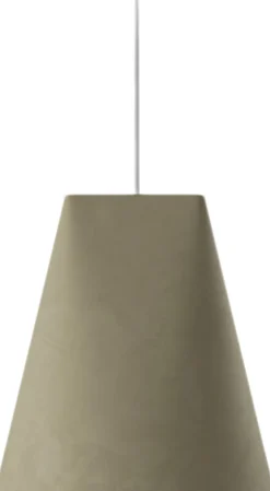 Pendler<Moebe Ceramic Pendant, Wide Olive