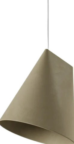 Pendler<Moebe Ceramic Pendant, Wide Olive