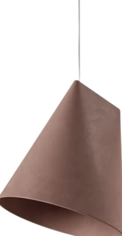 Pendler<Moebe Ceramic Pendant, Wide Terracotta