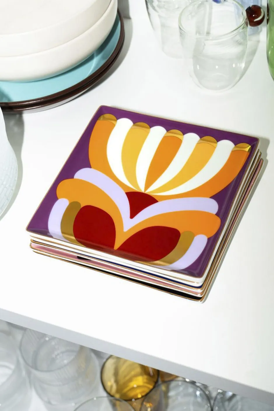 Opbevaring<OCTAEVO CERAMIC TRAY ELYSIA