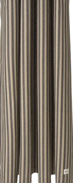 Badeforhæng<Ferm Living Chambray Shower Curtain - Sand/Black