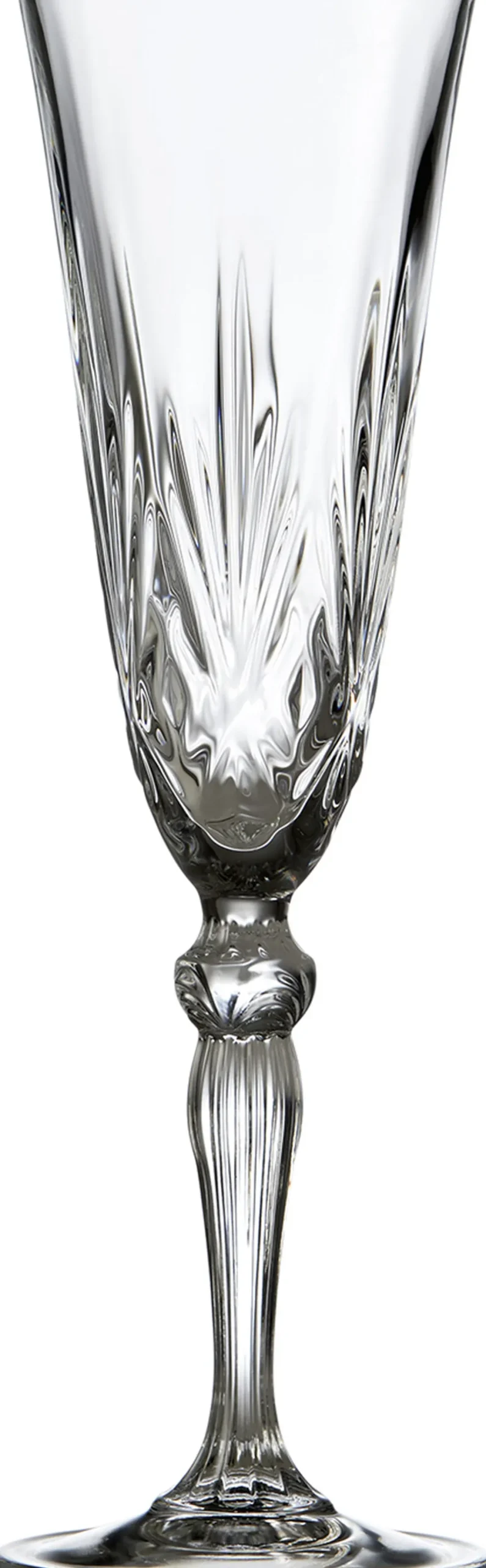 Glas<Lyngby Glas Champagne Melodia 16cl 4 stk.