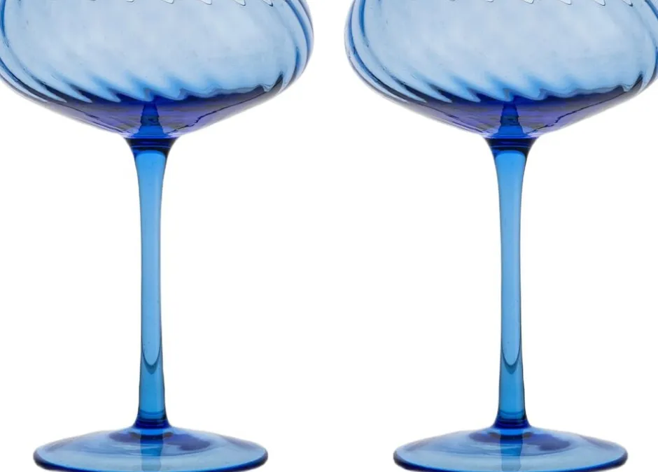 Glas<BYON Champagne saucer Opacity 2pcs/set