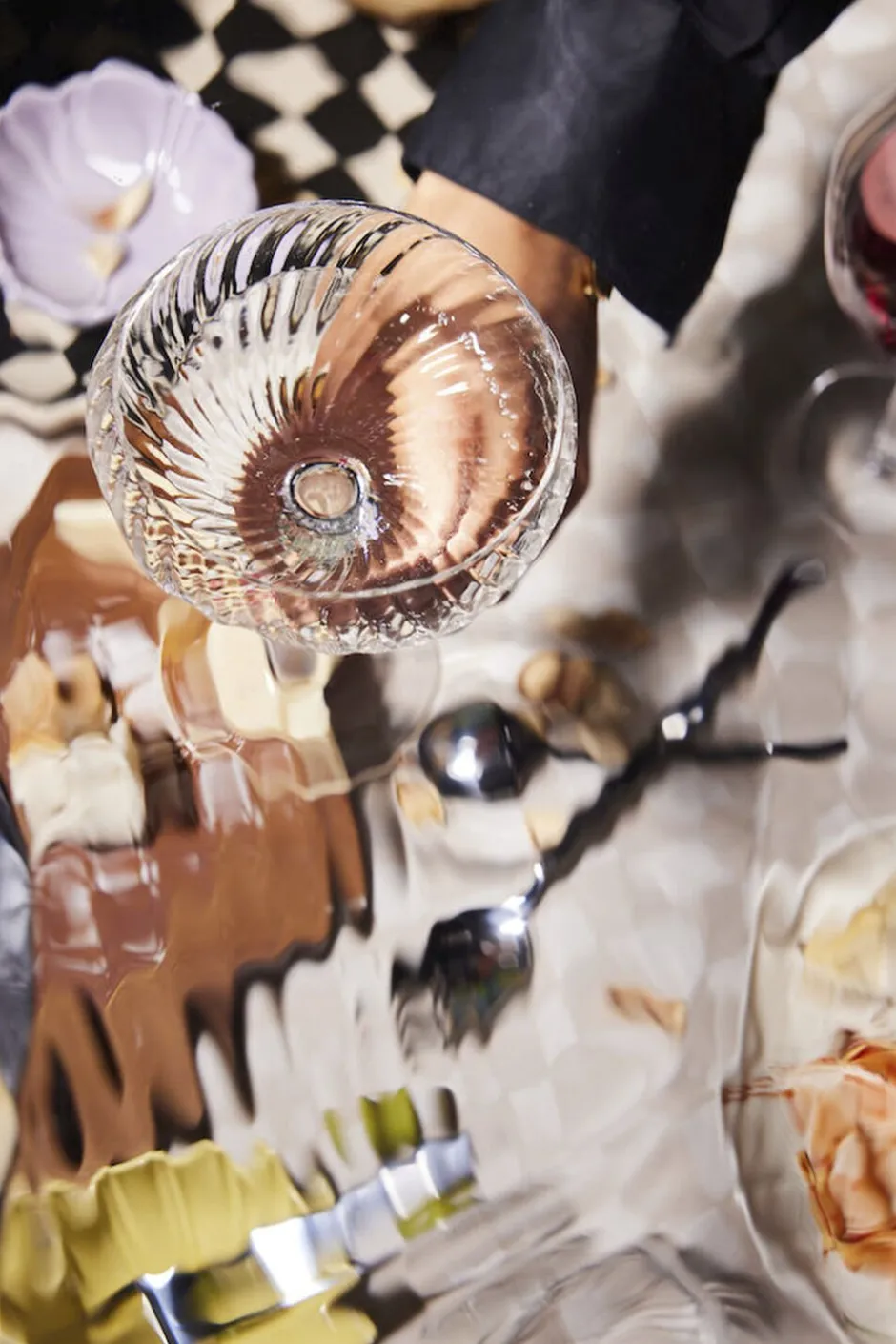Glas<BYON Champagne saucer Opacity 2pcs/set