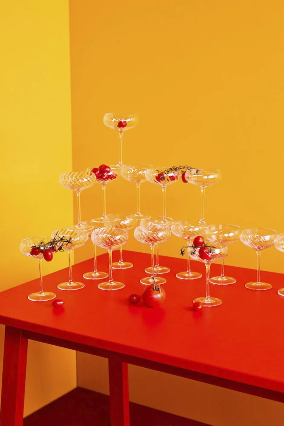 Glas<BYON Champagne saucer Opacity 2pcs/set