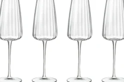 Glas<Luigi Bormioli Champagneglas Optica 21 cl 4 stk.