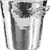 Bar & Vin<Mauviel Champagnekøler rund 20 x 20 cm Hamret aluminium
