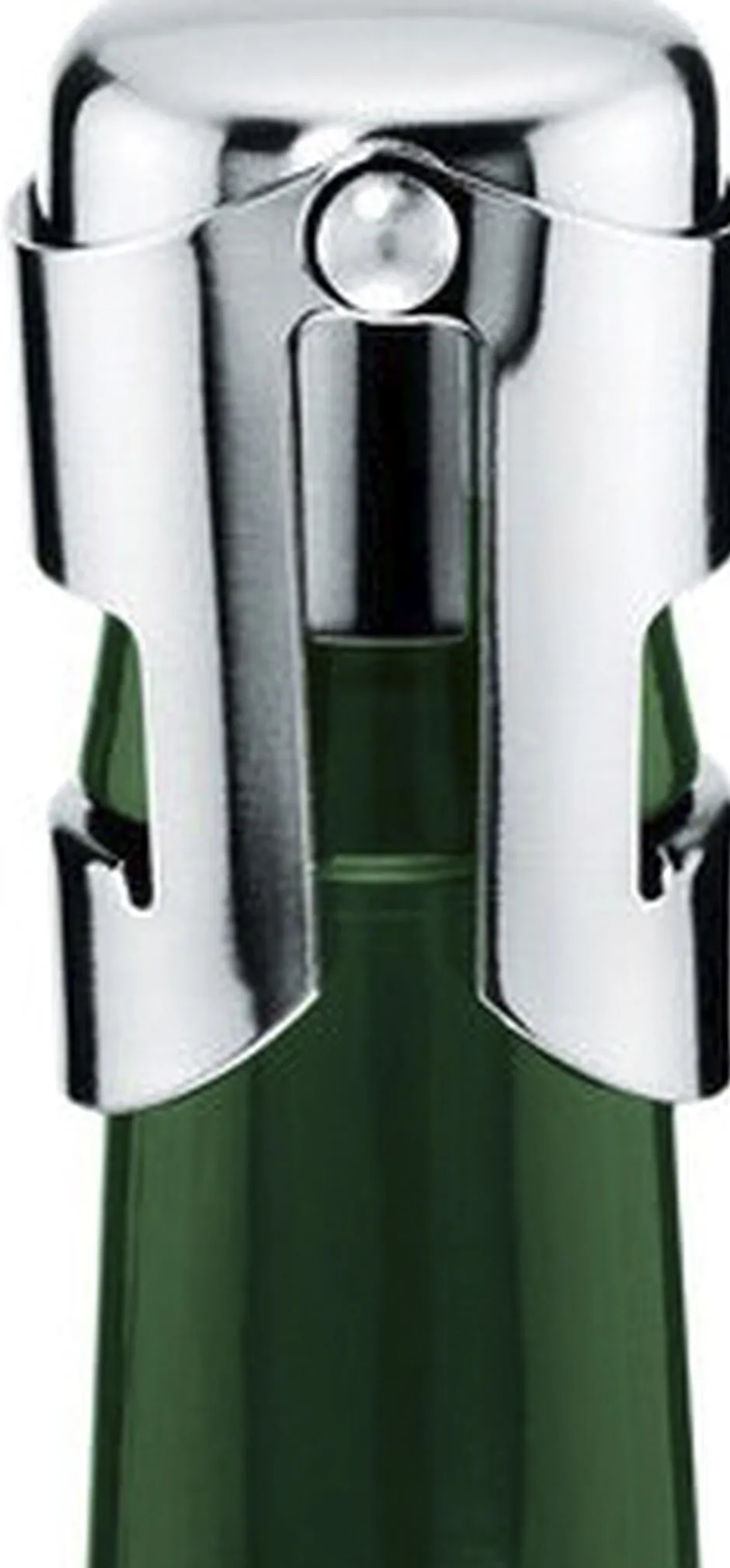 Bar & Vin<Bredemeijer Champagneprop blank stål Ø4cm H5,5c