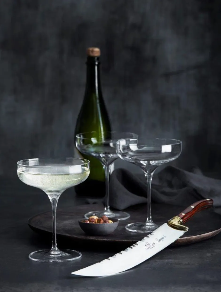 Bar & Vin<Lion Sabatier Champagnesabel laguiole 27 cm Stål/Træ