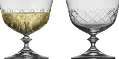 Glas<Lyngby Glas Champagneskål Eaton 28 cl 2 stk.