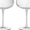 Glas<Luigi Bormioli Champagneskål Optica 30 cl 4 stk.