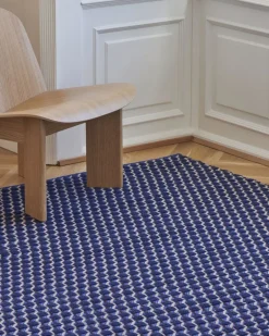 Gulvtæpper<Hay Channel Rug-60 x 200-Blue, white