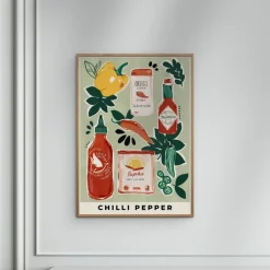 Plakater & Rammer<Poster & Frame Charlie Taylor - Chilli Pepper