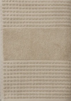 Håndklæder<Juna Check Håndklæde 70x140 cm sand