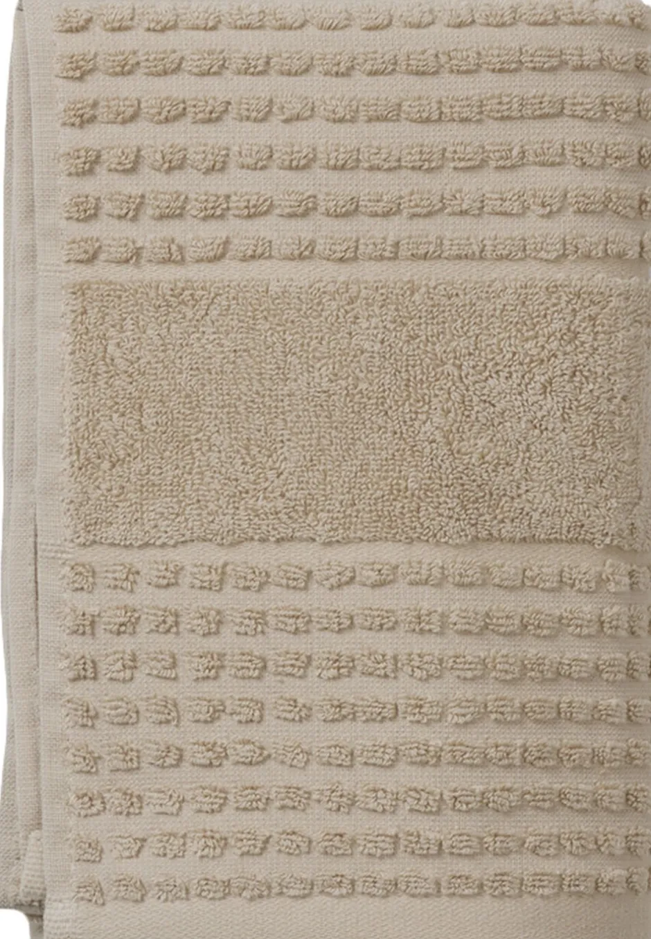 Håndklæder<Juna Check Håndklæde 50x100 cm sand