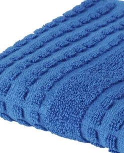 Håndklæder<Juna Check Vaskeklud 30x30 cm blå
