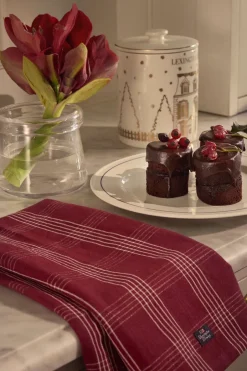 Tekstiler Til Køkkenet<Lexington Checked Linen/Cotton Kitchen Towel