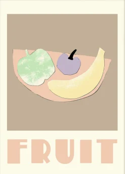 Plakater & Rammer<Poster & Frame Cheer up Fruit No color
