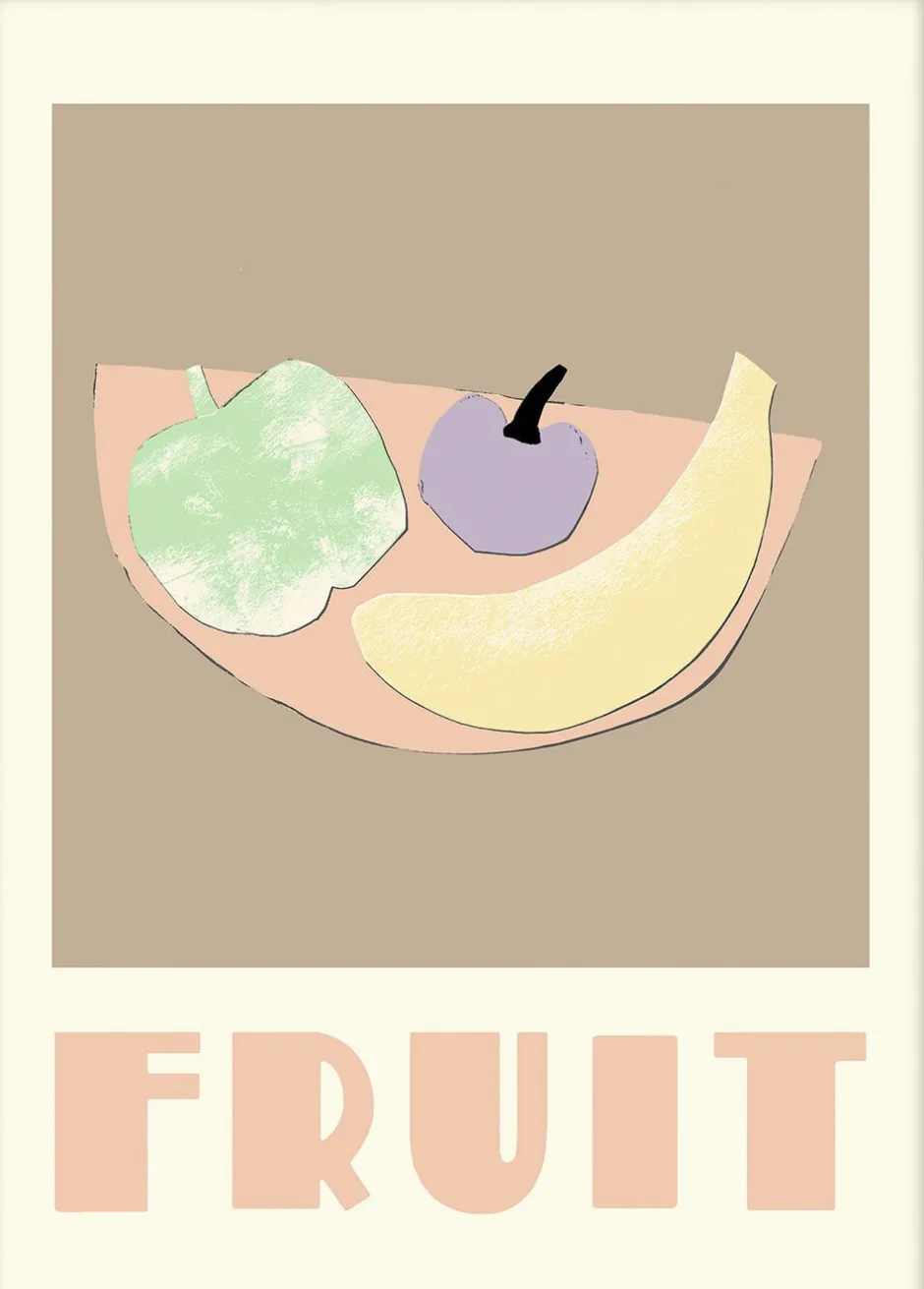 Plakater & Rammer<Poster & Frame Cheer up Fruit No color