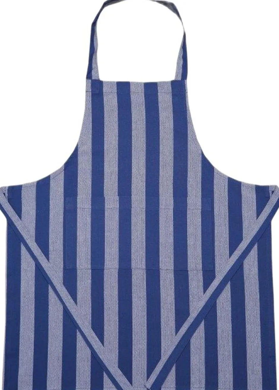 Tekstiler Til Køkkenet<Magasin du Nord Collection Children Apron 52x64 cm BIRK -Stripe blue