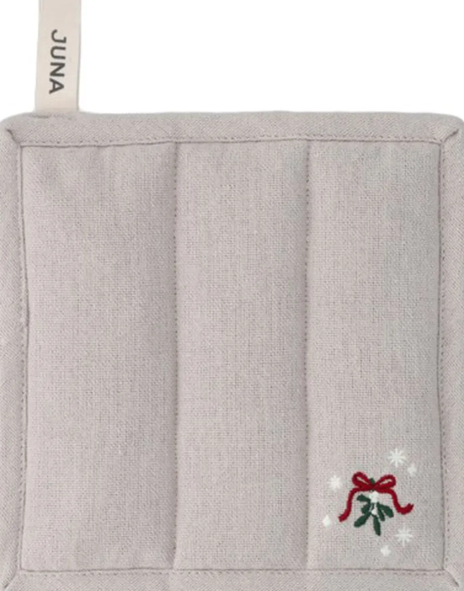 Tekstiler Til Køkkenet<Juna Christmas Fable Grydelapper 22x22 cm sand 1 stk.